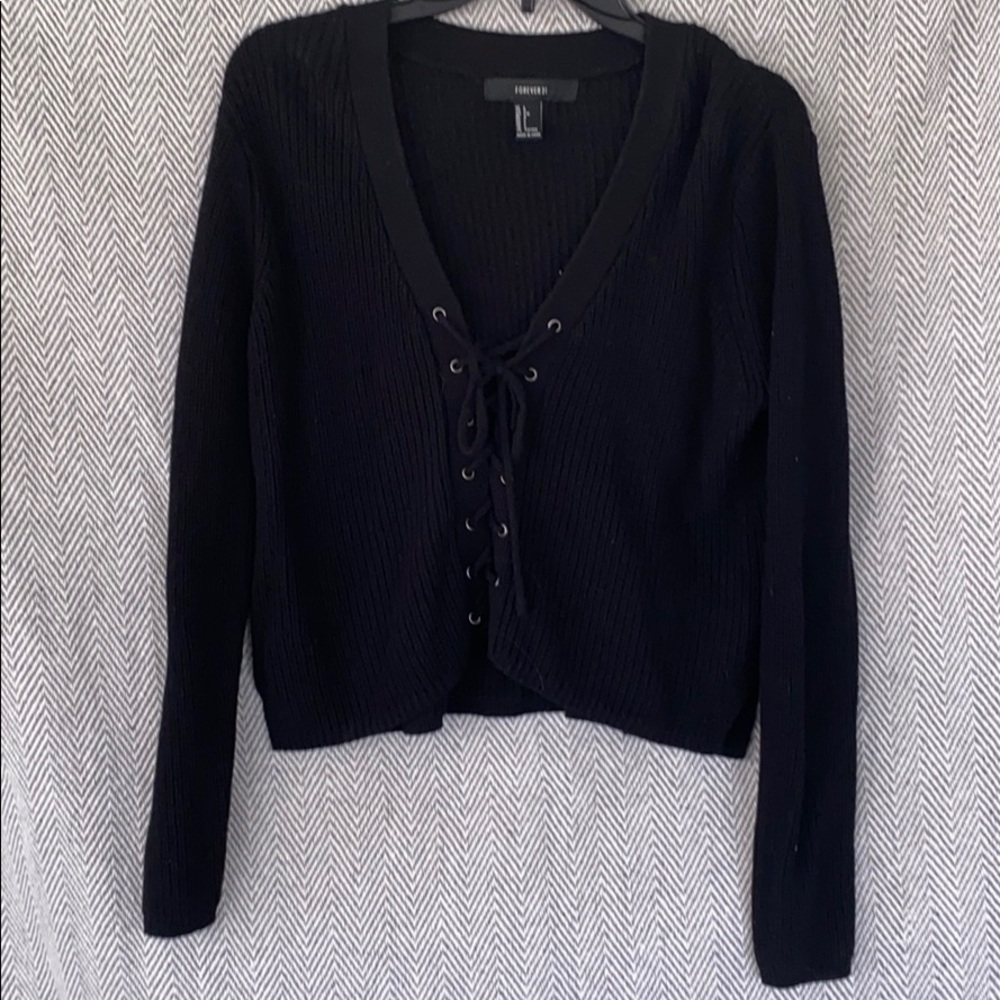 Cute black sweater